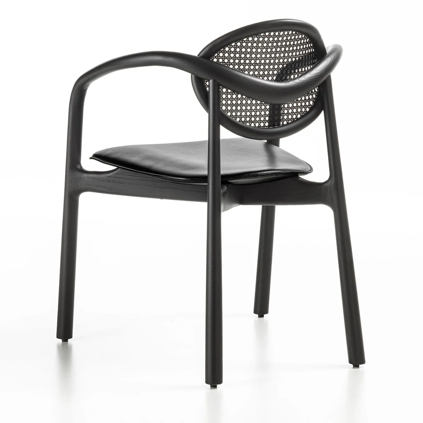 Marlena Black Chair With Arms by Studio Nove.3