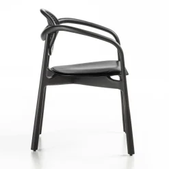 Marlena Black Chair With Arms by Studio Nove.3