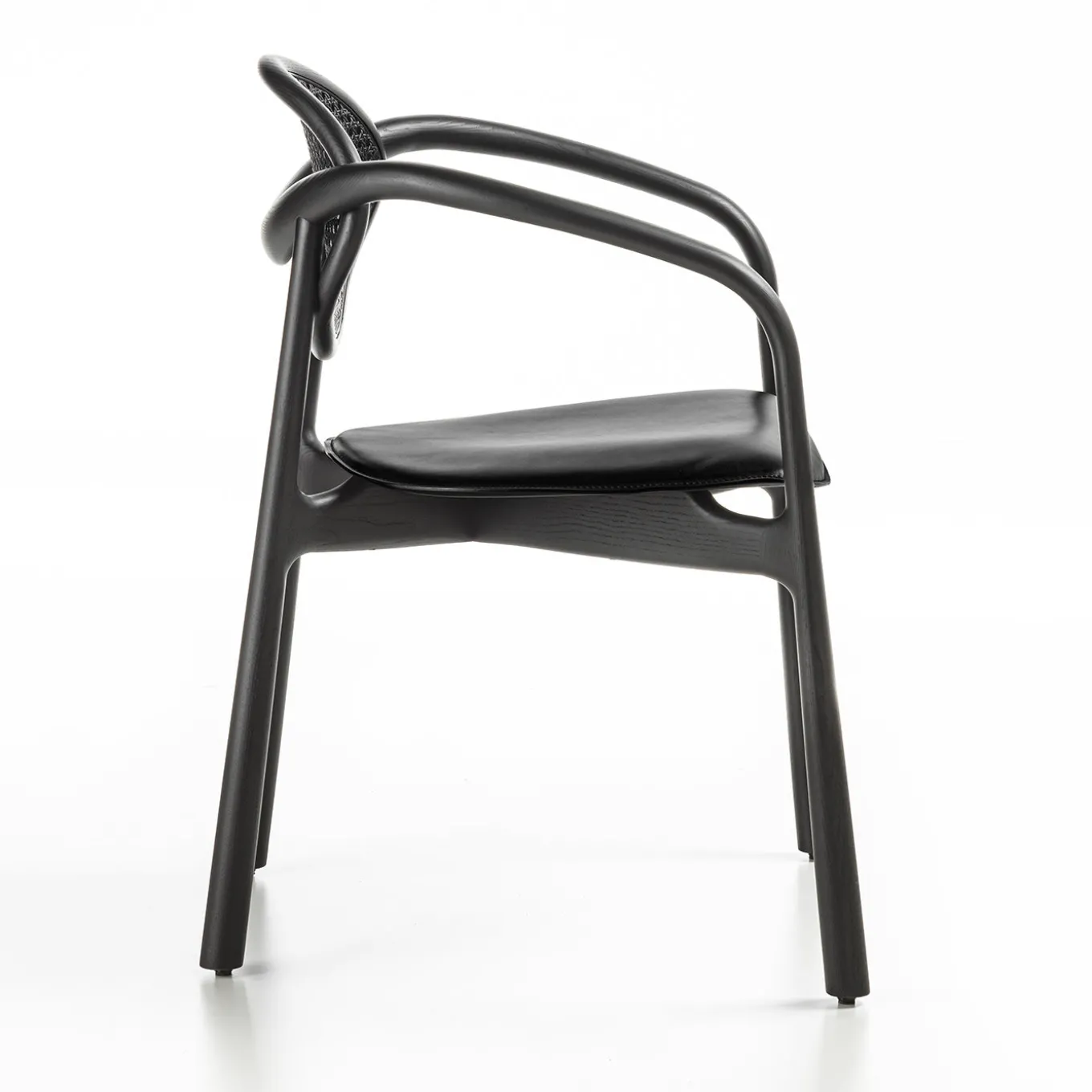 Marlena Black Chair With Arms by Studio Nove.3