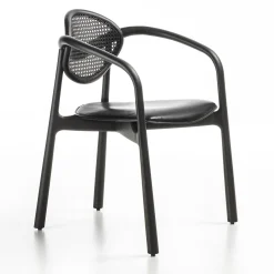 Marlena Black Chair With Arms by Studio Nove.3