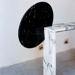 Marquina Marble Small Console