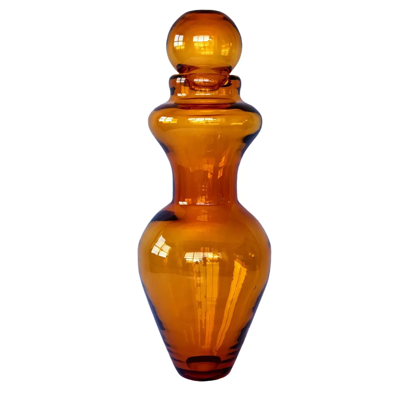 Marsala Crystal Vase