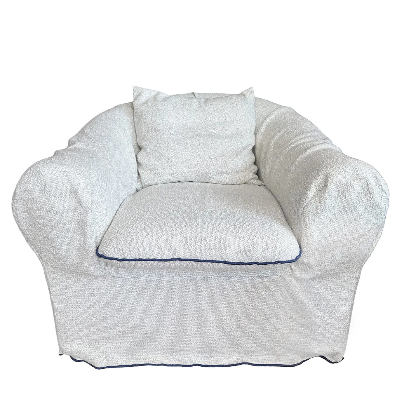 Martingale White Outdoor Armchair