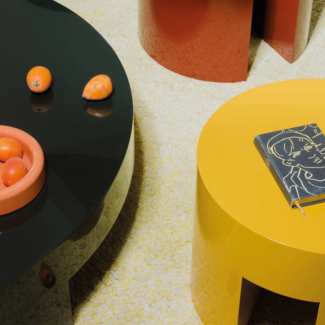 Maryland Green Coffee Table by Dainelli Studio