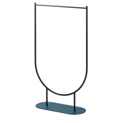 Mask Clothes Valet with Blue Petrol Base