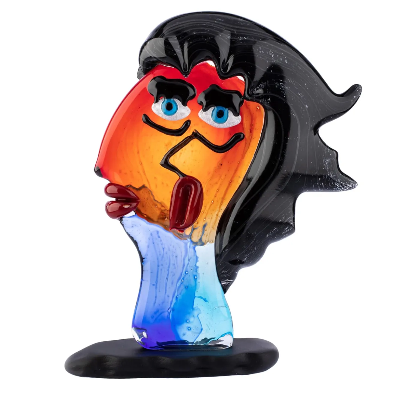 Master Meet Master Murano Glass Sculpture