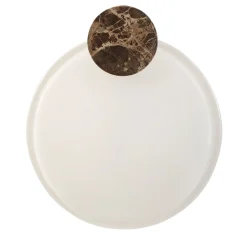 Mata White Wall Lamp by Serena Confalonieri #2