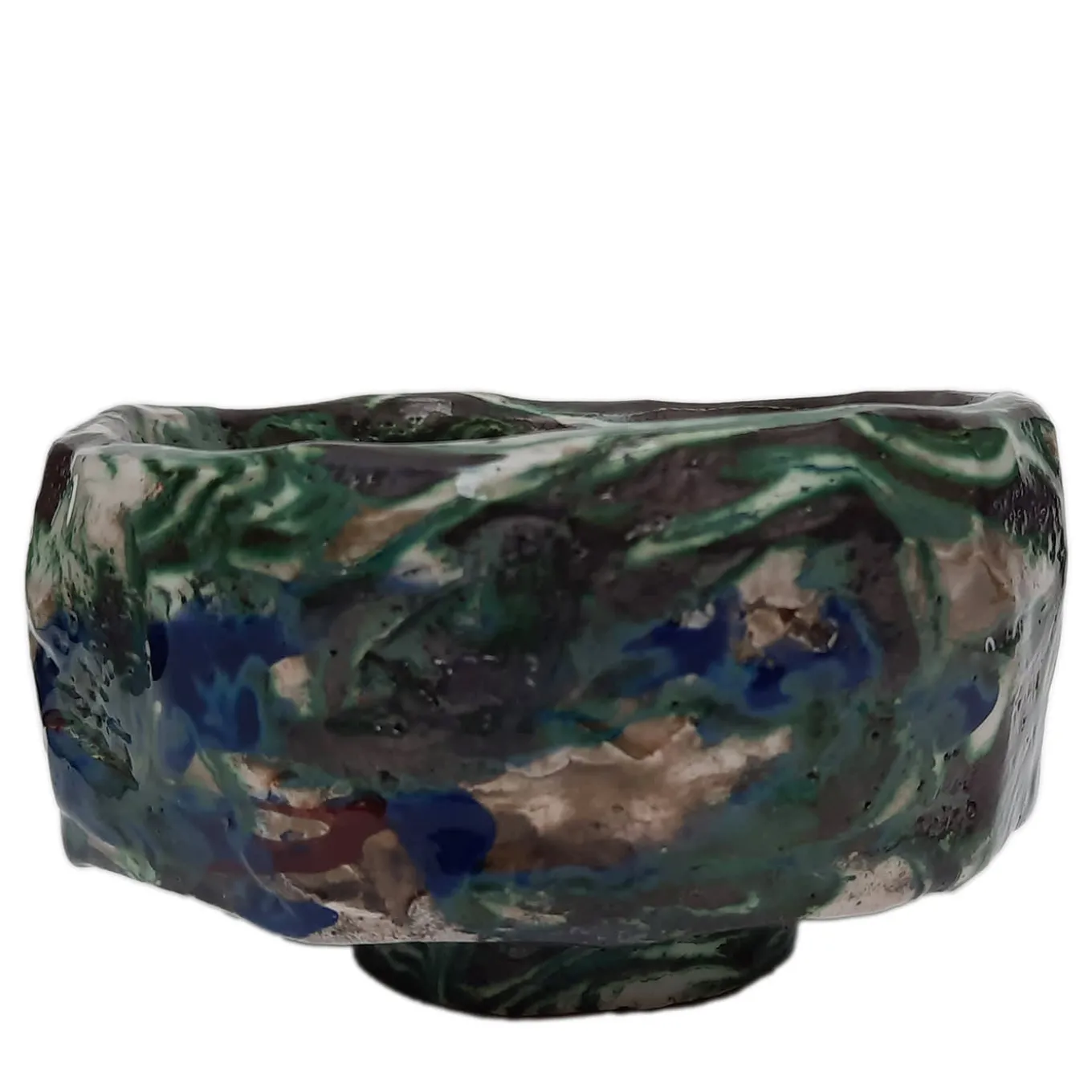 Matcha Japanese-Style Polychrome Bowl