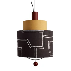 Materia Double Ardesia Pendant Lamp