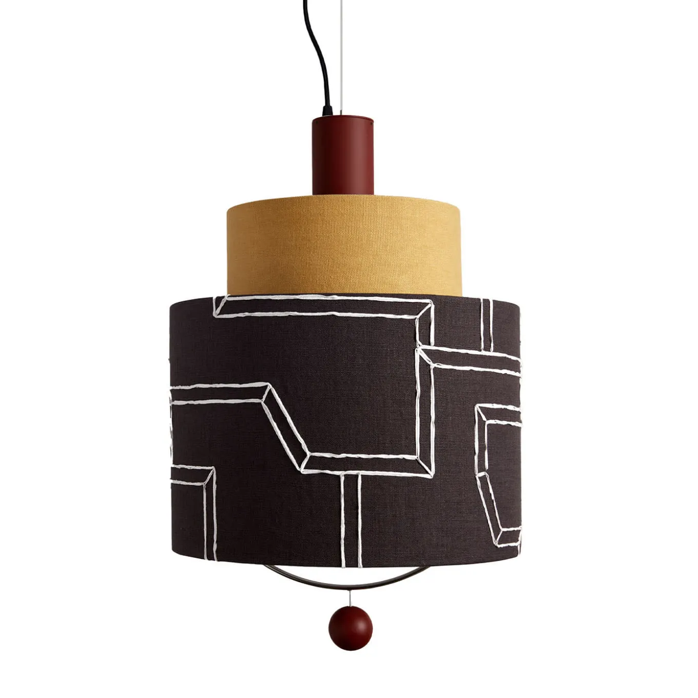 Materia Double Ardesia Pendant Lamp