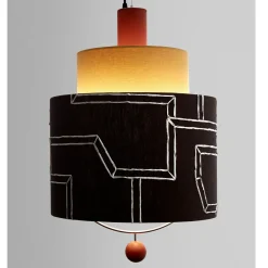 Materia Double Ardesia Pendant Lamp