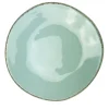 Materia Set of 6 Round Aquamarine Charger Plates