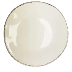 Materia Set of 6 Round Off-White Charger Plates