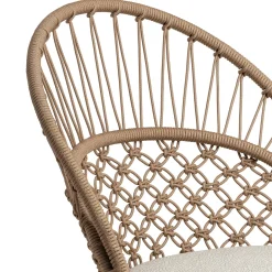 Maya Beige Outdoor Armchair