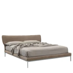 Maya Brown Double Bed by Giuseppe Bavuso