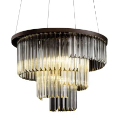 Maze Trihedron Chandelier