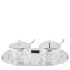 Medici Set of 2 Jam Pots with Tray