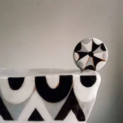 Mediterranea Large Gray Centerpiece #2