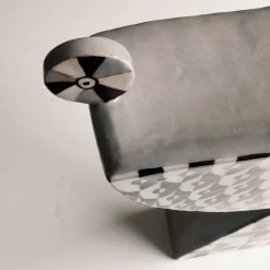 Mediterranea Large Gray Centerpiece #2