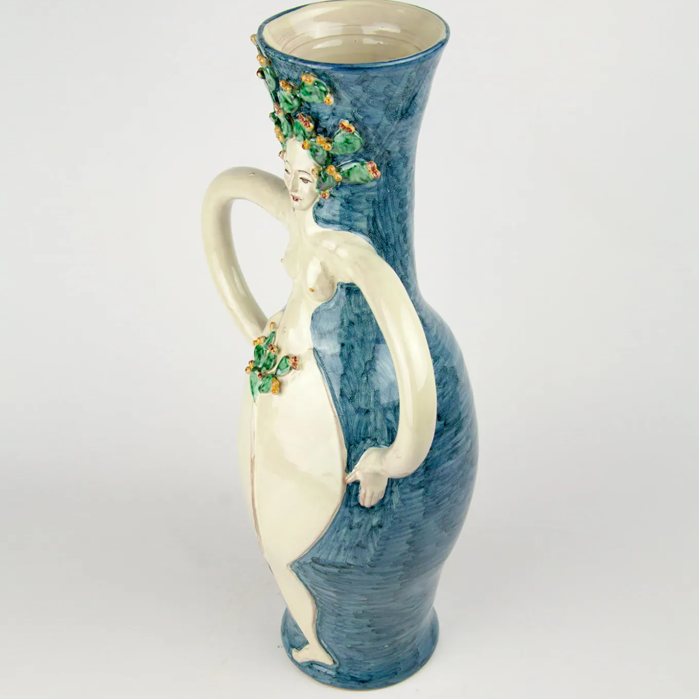 Mediterranean Nude Ceramic Vase