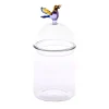 Mediterraneo Handcrafted Medium Colibrì Glass Container