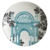Mediterraneo Porcelain Soup Plate with triumphal arch #2