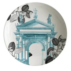 Mediterraneo Porcelain Soup Plate with triumphal arch #3