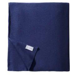 Medium Blue Cashmere Blanket