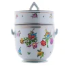 Medium Floral Cooler/Ice Bucket with Lid