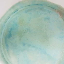 Medium Mediterranea Acqua Green Porcelain Plate