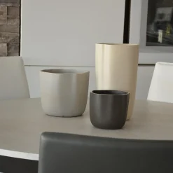 Medium Tidal Gray Vase