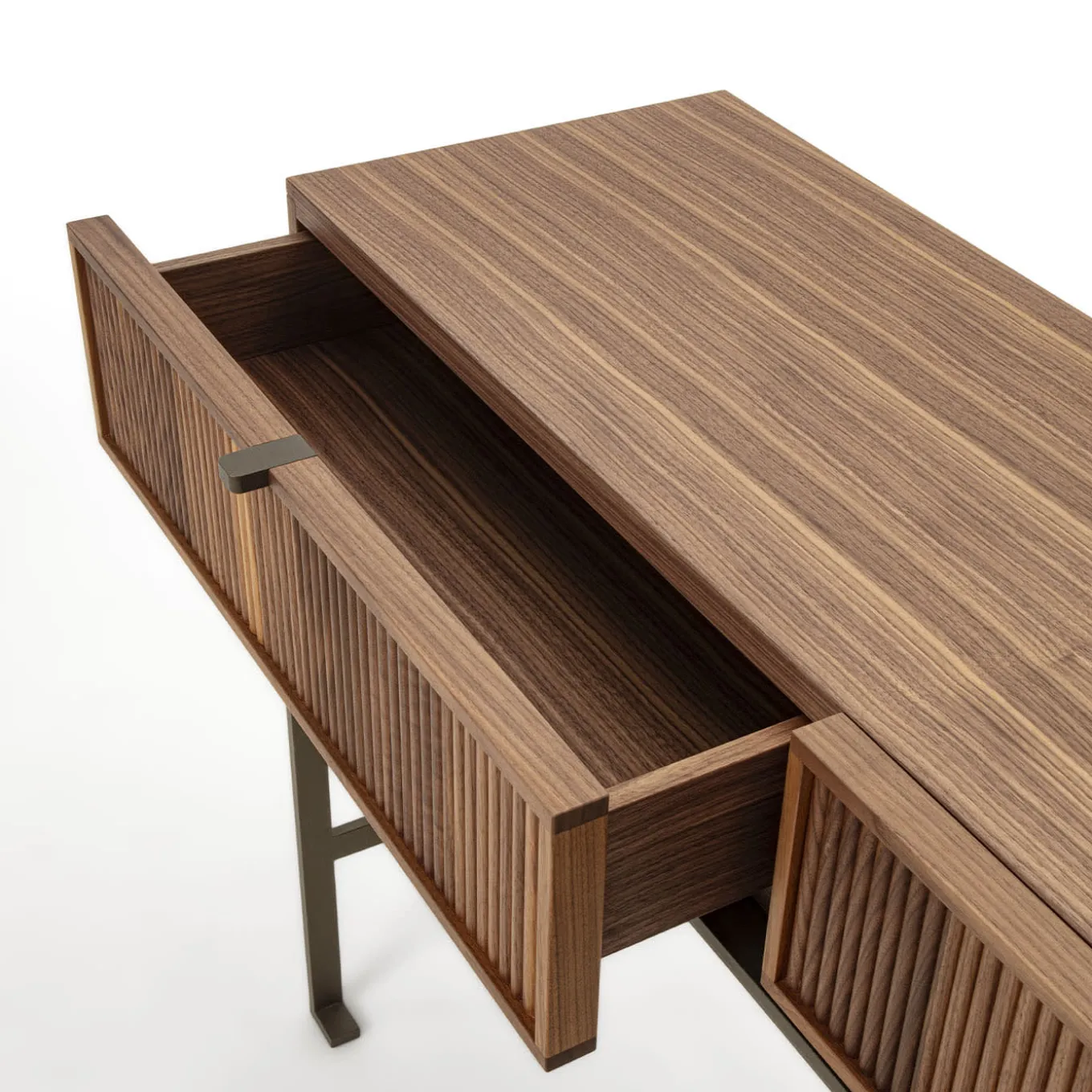 Melody Canaletto Walnut Wood Console Table