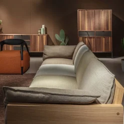 Melody L Canaletto Walnut Wood Storage Cabinet