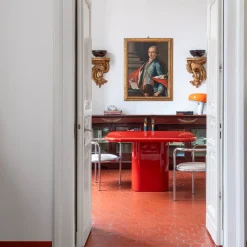 Merenda Red Dining Table