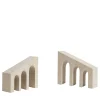 Metafisica Decorative Bookends by Apospersano