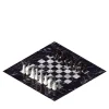 Metis Black Marble Chess Set