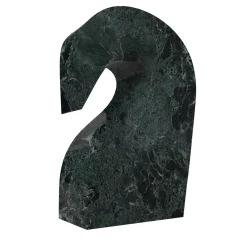 Metis Horse's Head-Shaped Verde Alpi Sculpture