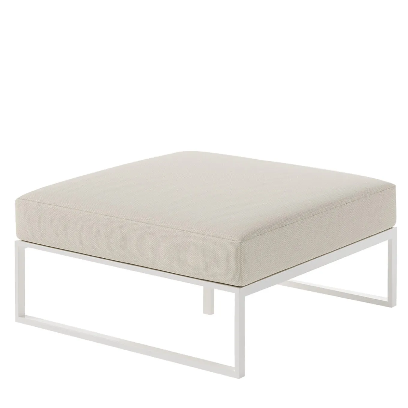 Metropolitan Square Pouf by Carlo Colombo