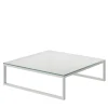Metropolitan Square White Coffee Table by Carlo Colombo #1