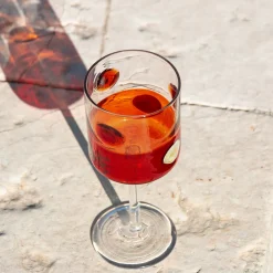 Mezzo & Mezzo Bolle Red Goblet