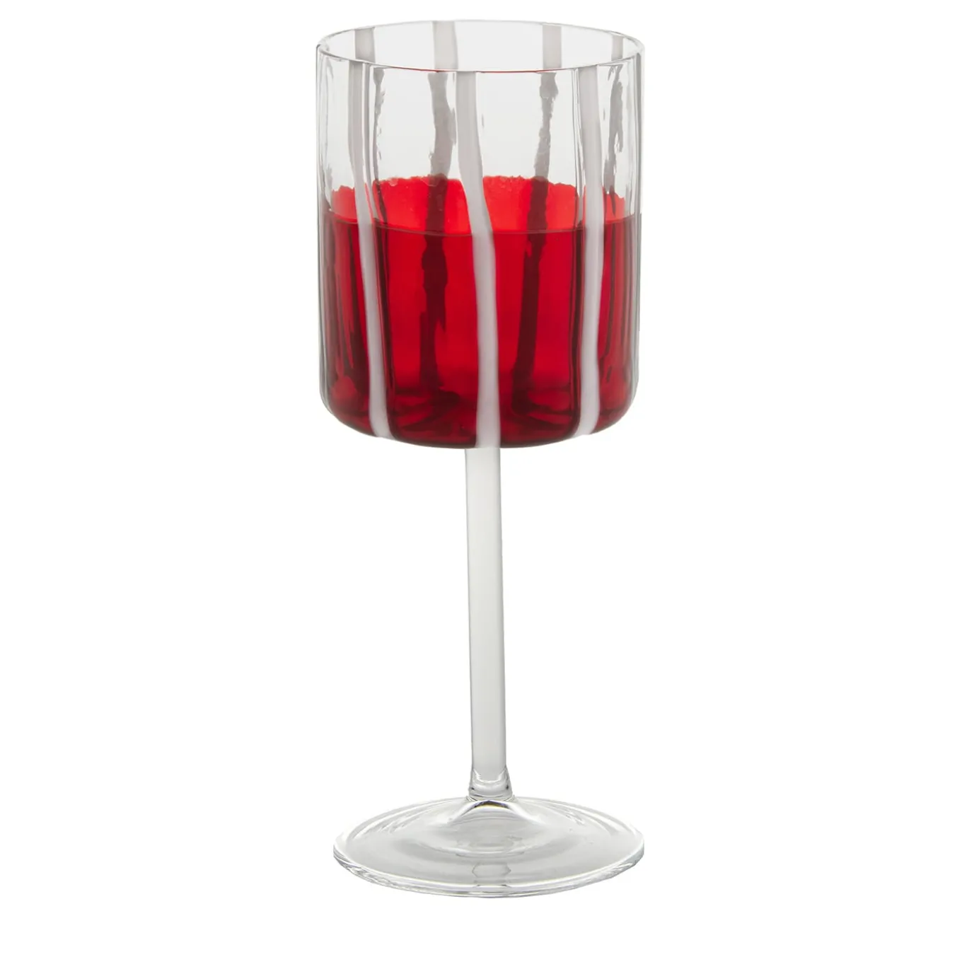 Mezzo & Mezzo Red Goblet