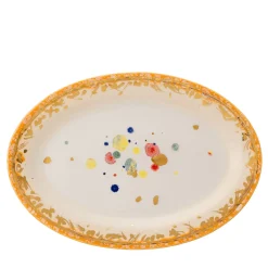Miami Oval Rim Serving Platter