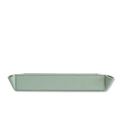 Michelangelo 19 Smeralda Green Leather Vide-poche