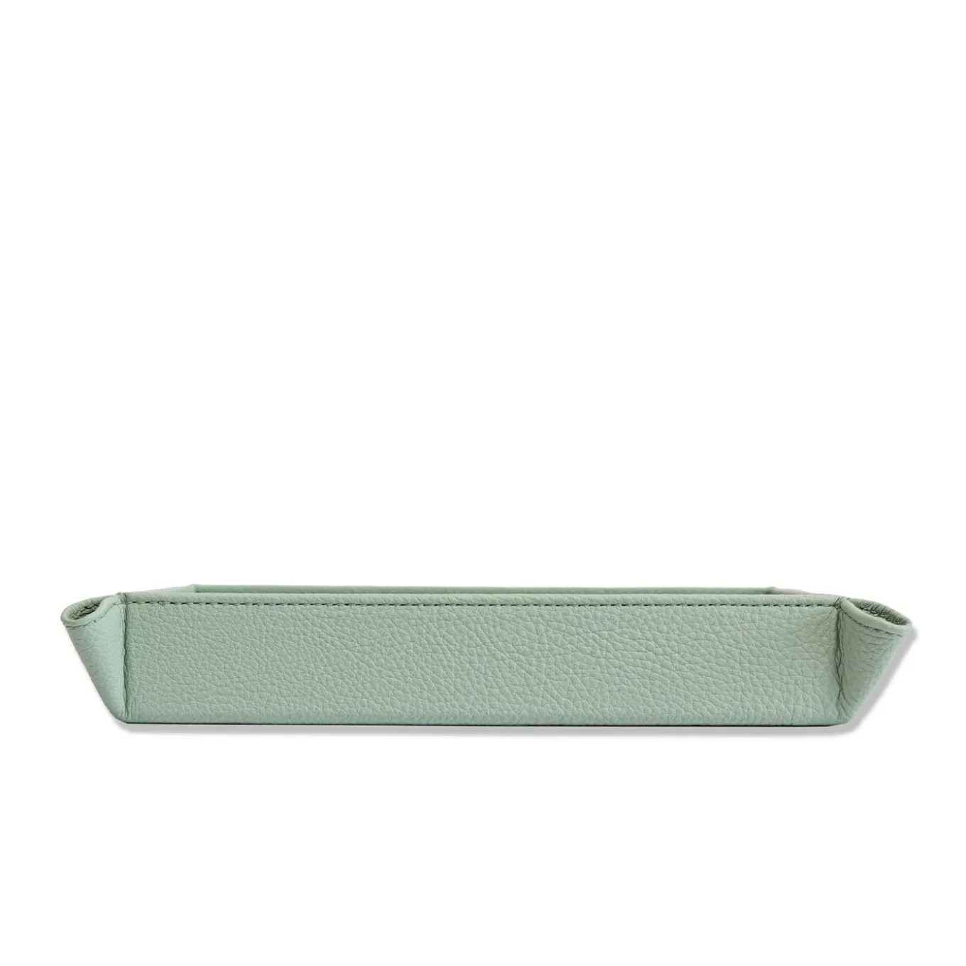 Michelangelo 19 Smeralda Green Leather Vide-poche