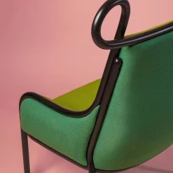 Mickey Green Lounge Chair by India Mahdavi