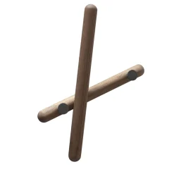 Mikado Solid Walnut Wood Coat Rack