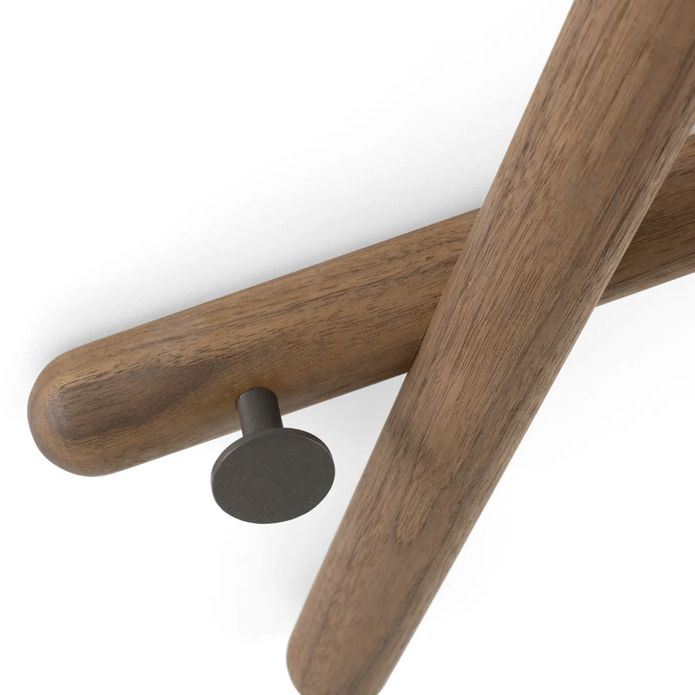 Mikado Solid Walnut Wood Coat Rack