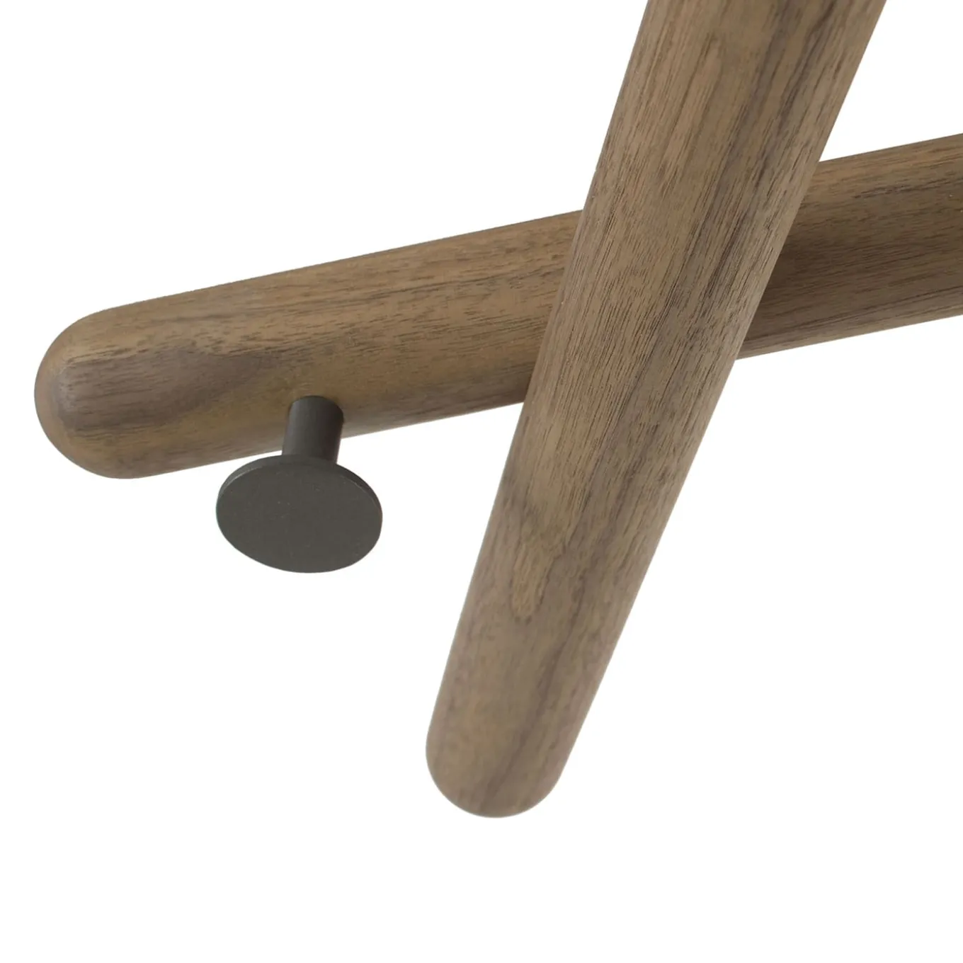 Mikado Solid Walnut Wood Coat Rack