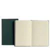 Milano Dark Green Set of 2 Notebooks