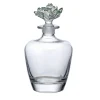 Milano Transparent Bottle with Flower-Shaped Lid